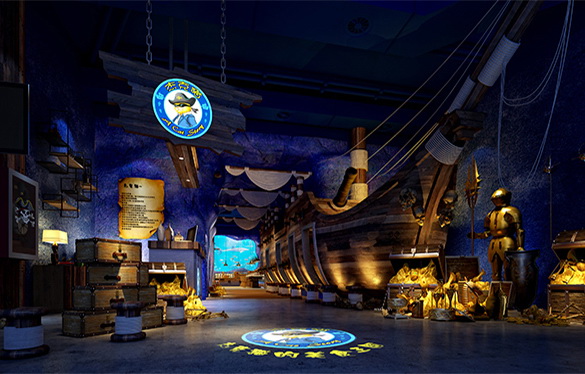 深圳福田杰克貓餐廳設計