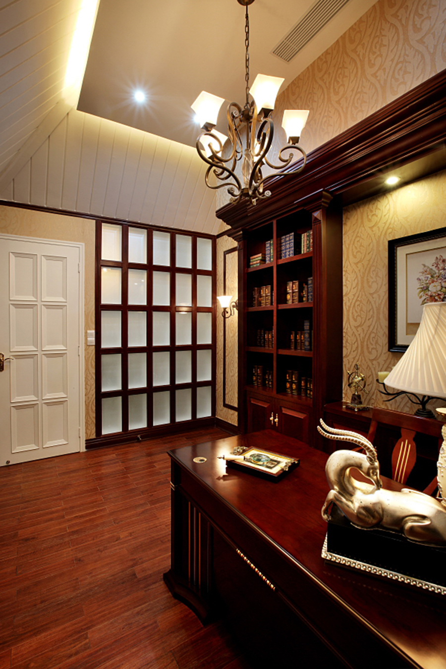 惠東英倫印象別墅樣板房裝修設計 別墅樣板房裝修設計公司-深圳藍調設計