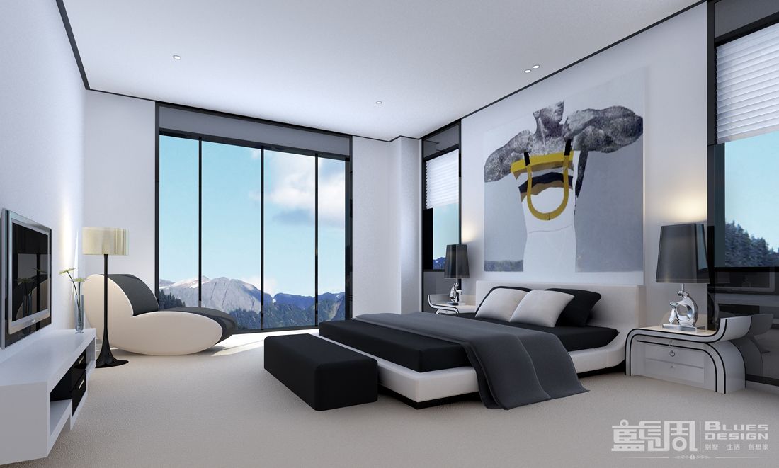 東部華僑城天麓別墅設計:客房