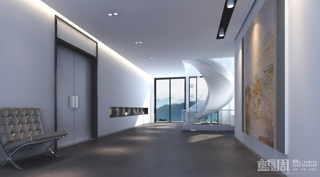 東部華僑城天麓別墅設計:過道