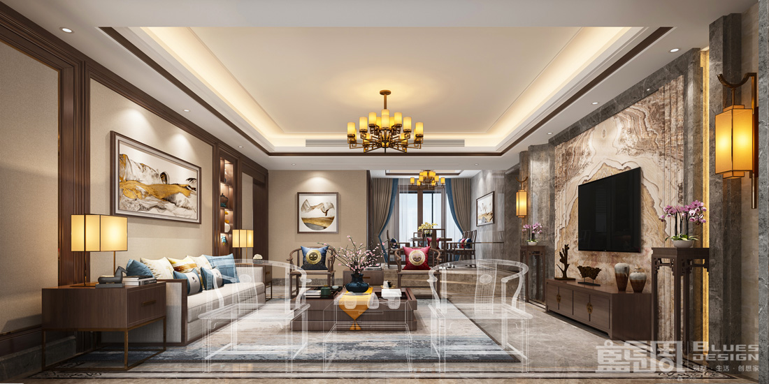 公園大地復式豪宅設計