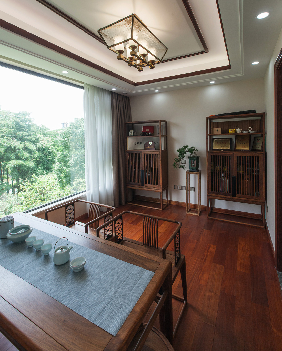 清林徑別墅裝修-茶室 別墅裝修設(shè)計-深圳藍調(diào)設(shè)計