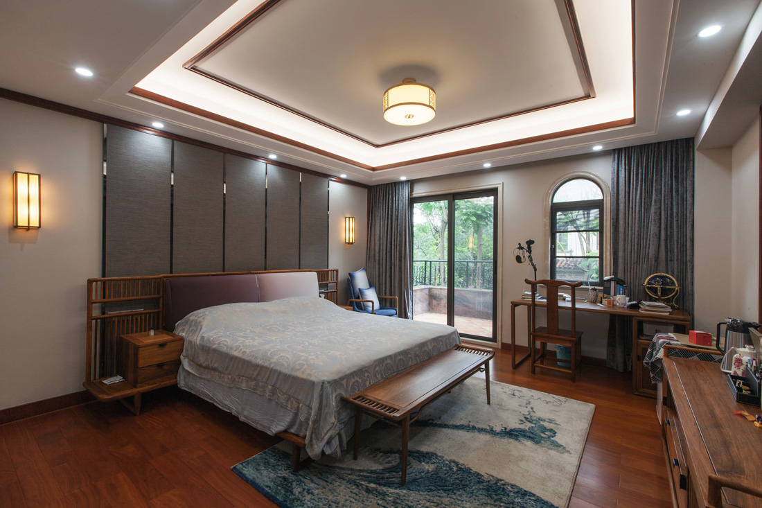 清林徑別墅裝修設(shè)計-臥室 別墅設(shè)計公司-深圳藍調(diào)設(shè)計