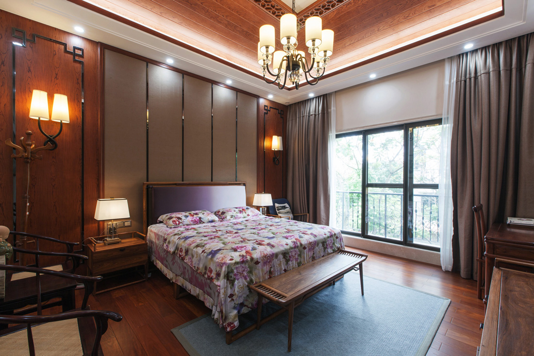 清林徑別墅裝修設(shè)計-臥室 別墅裝修設(shè)計-深圳藍調(diào)設(shè)計