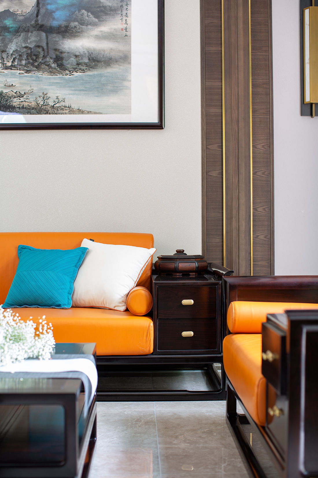 公園大地別墅設計-客廳