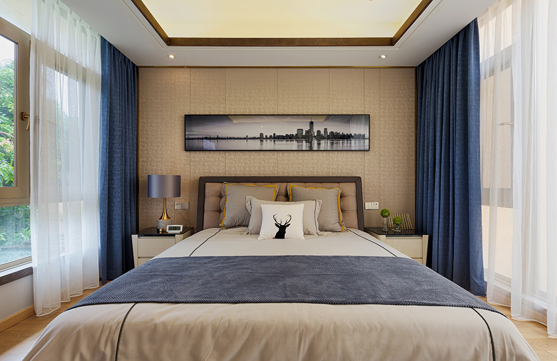 深圳公園大地聯(lián)排別墅裝修設計-男孩房