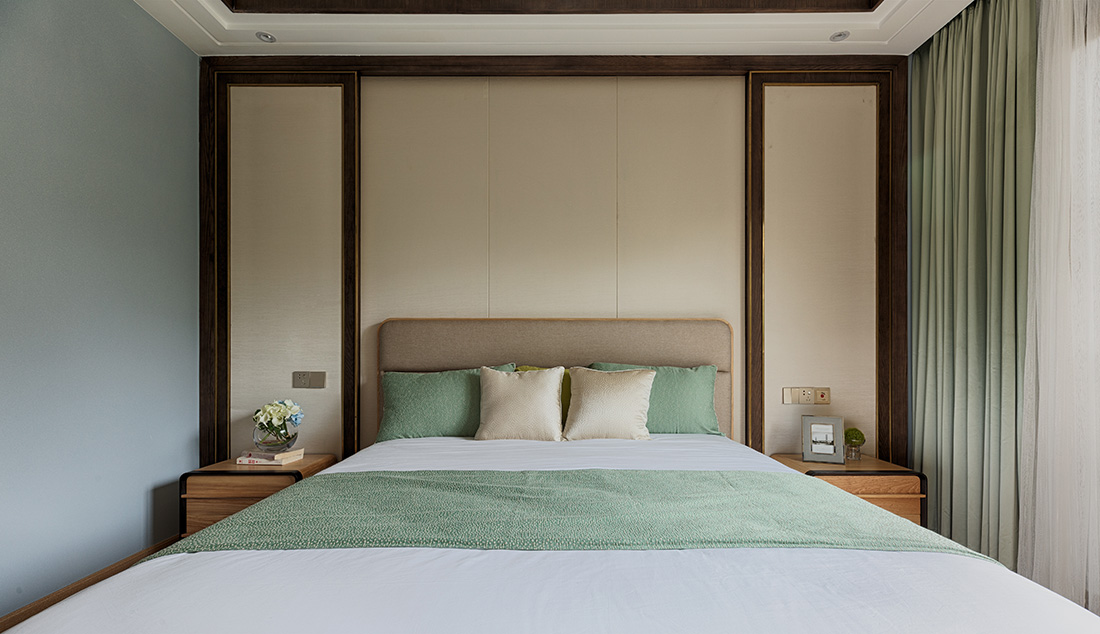 深圳公園大地聯(lián)排別墅裝修設計-客房