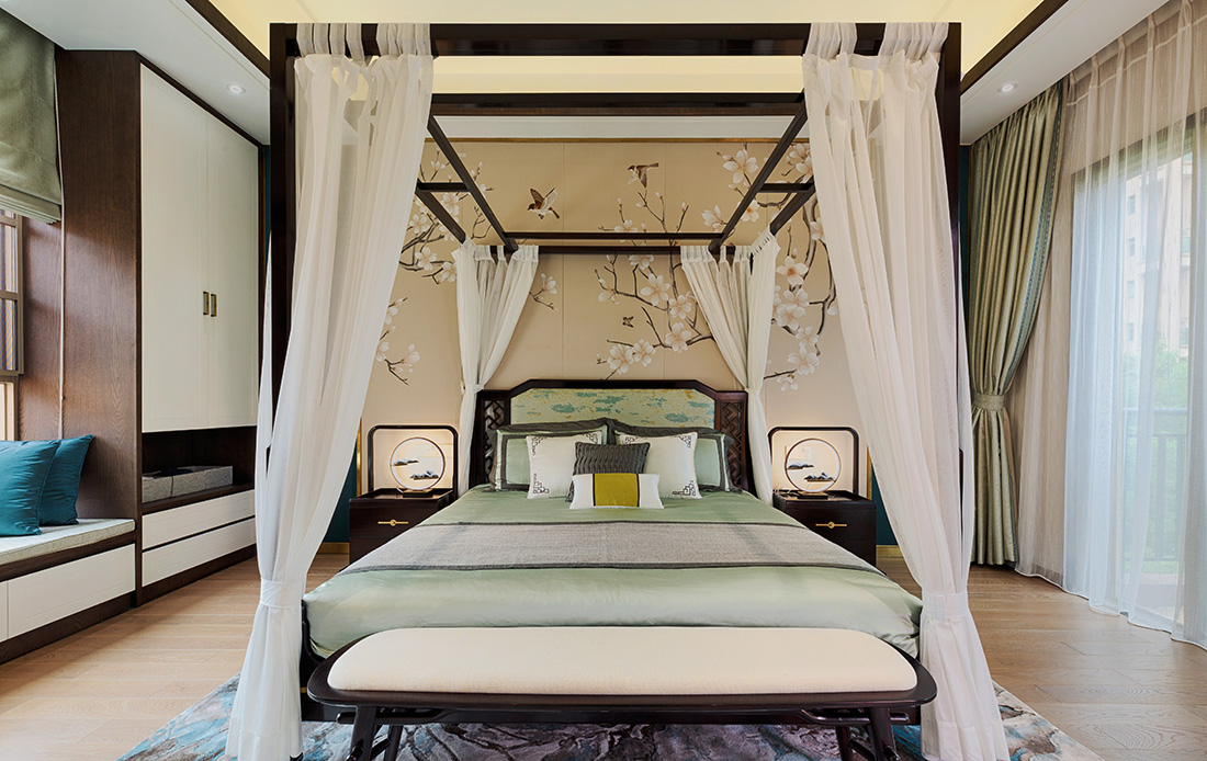 深圳公園大地聯(lián)排別墅設計-主臥