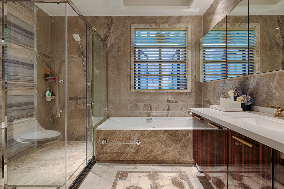 深圳公園大地聯(lián)排別墅裝修設計-主衛(wèi)