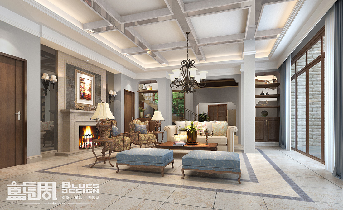 藍(lán)調(diào)別墅設(shè)計(jì)