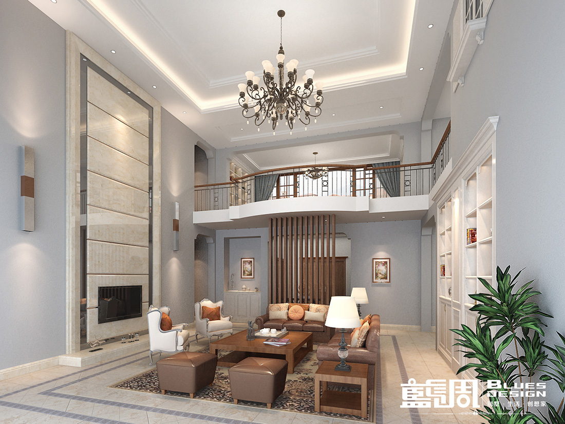 藍(lán)調(diào)別墅設(shè)計(jì)