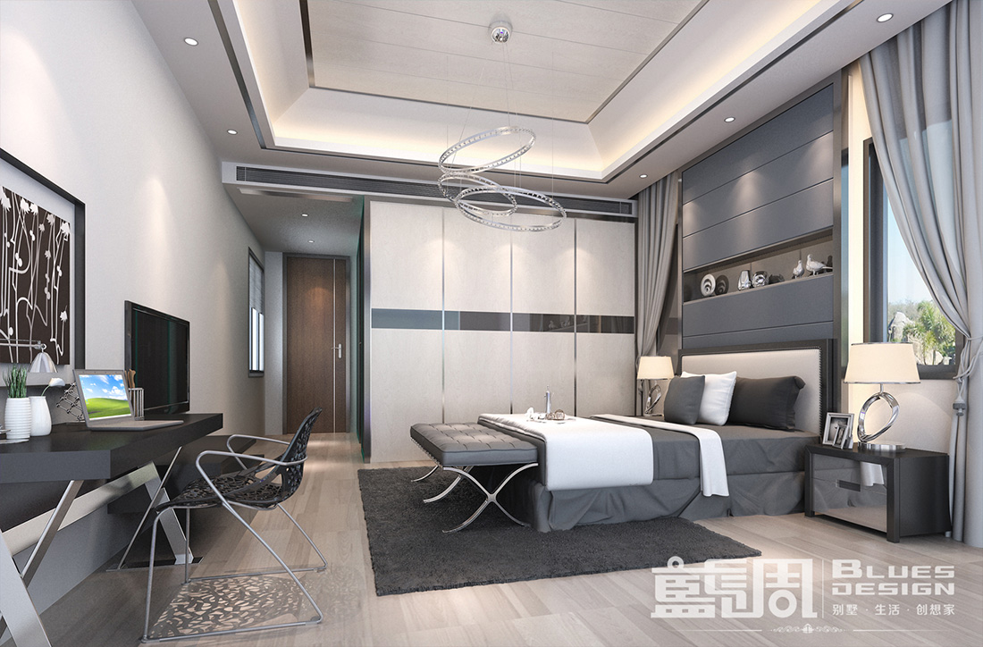 藍(lán)調(diào)別墅設(shè)計(jì)